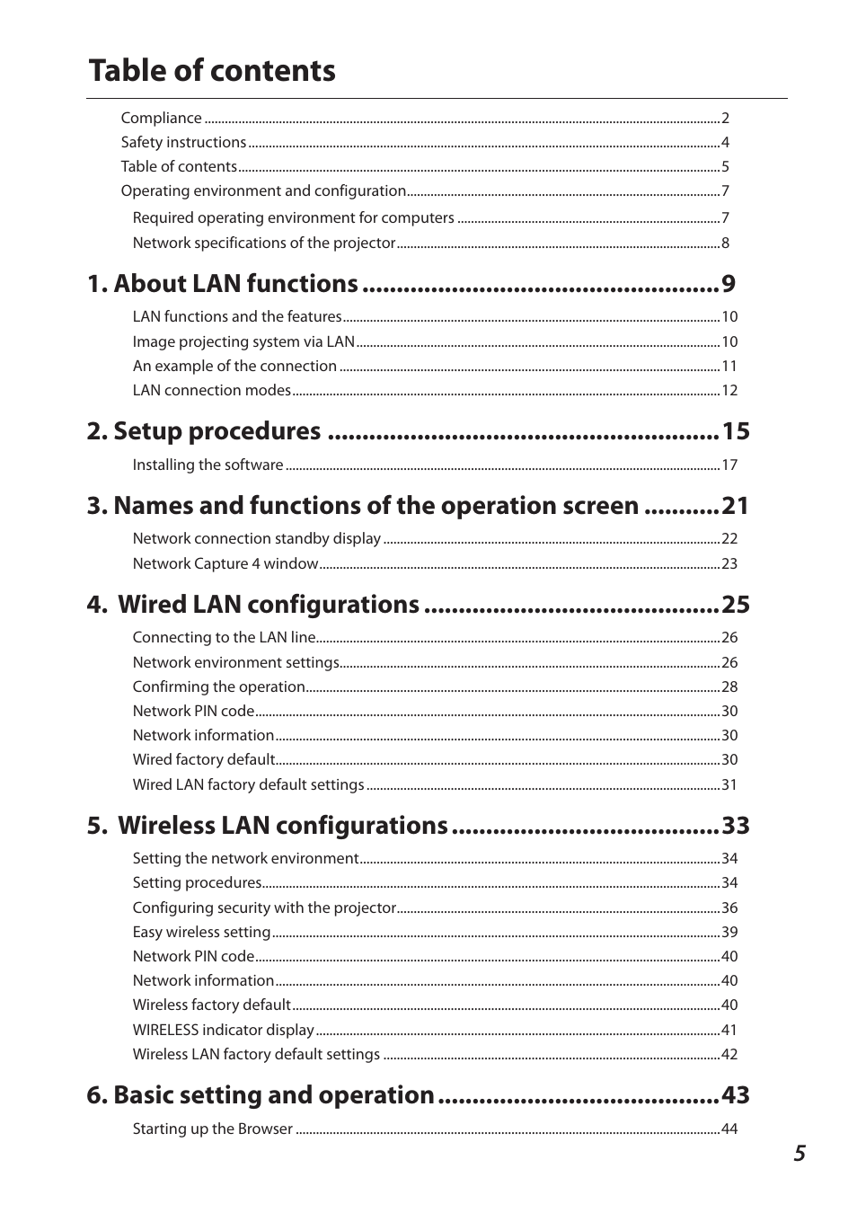 Sanyo QXXAVC922---P User Manual | Page 5 / 144