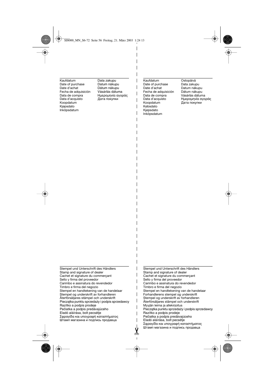 Braun SI 8590  EU User Manual | Page 56 / 56