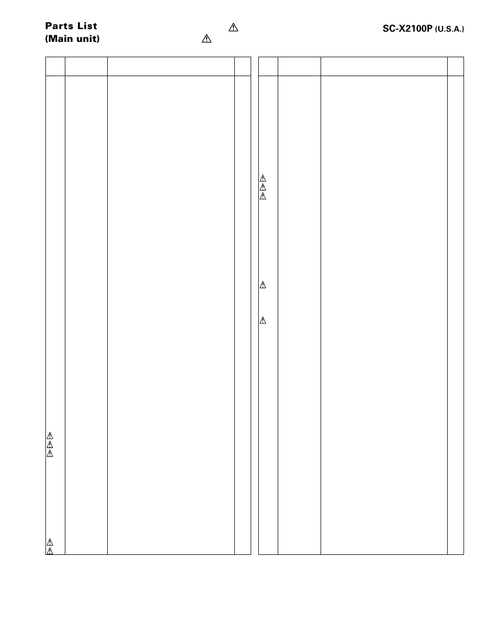 Sanyo SC-X2100P User Manual | Page 3 / 6