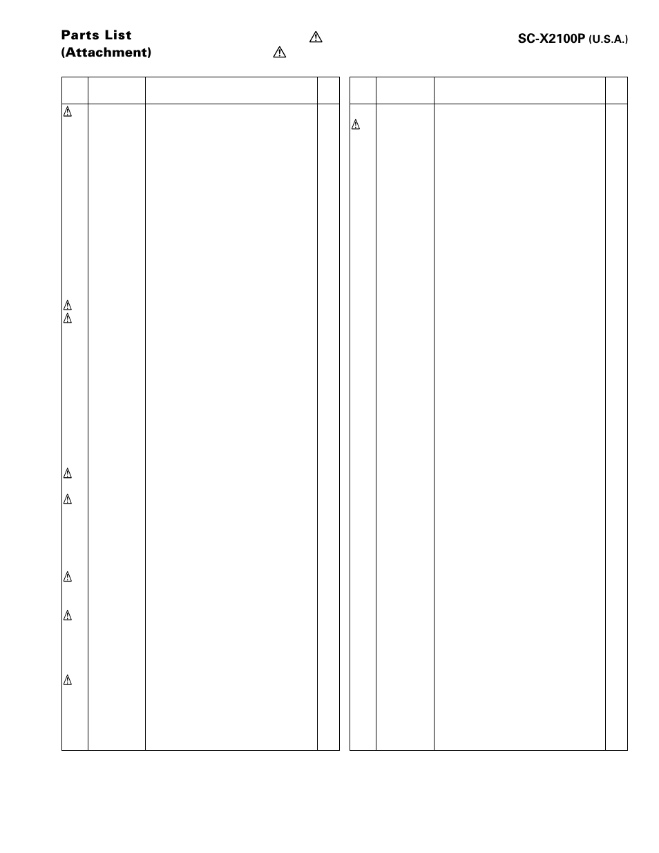 Sanyo SC-X2100P User Manual | Page 5 / 6