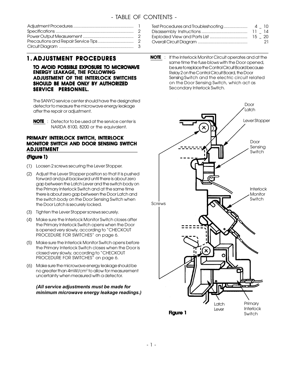 Sanyo EM-842WS User Manual | Page 14 / 34