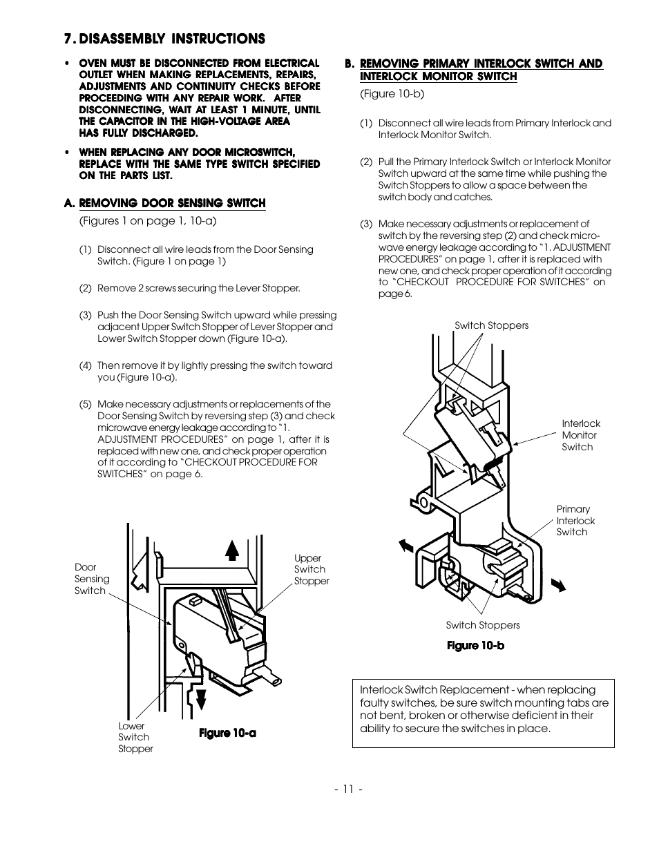 Disassembly | Sanyo EM-842WS User Manual | Page 24 / 34