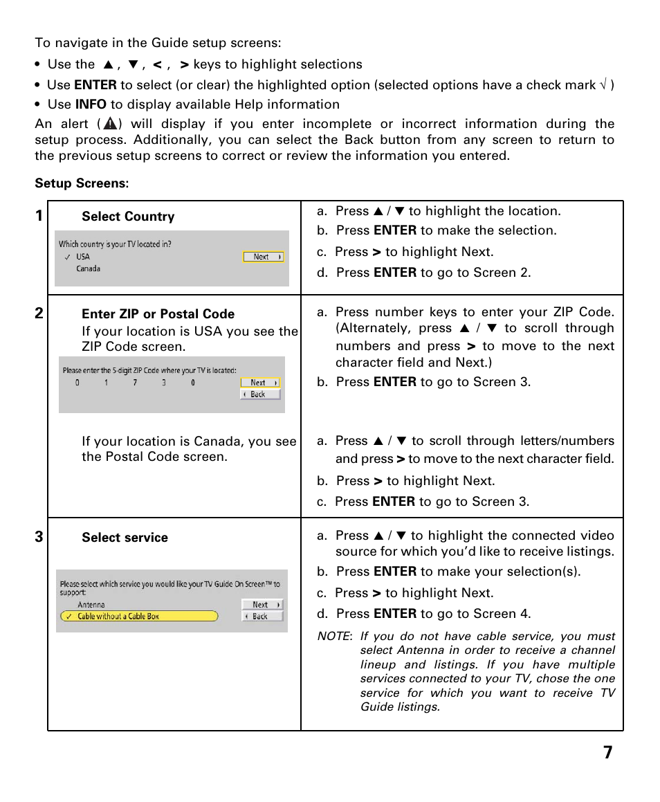 Sanyo DP32649 User Manual | Page 7 / 13