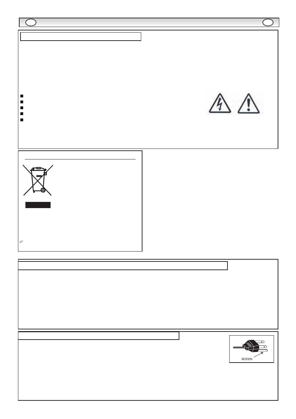 War ar tung tung, Wartung, Konformitätserklärung: nordamerika und kanada | Anforderungen an das wechselstrom-netzkabel | Sanyo CE42LM5WPR User Manual | Page 24 / 68