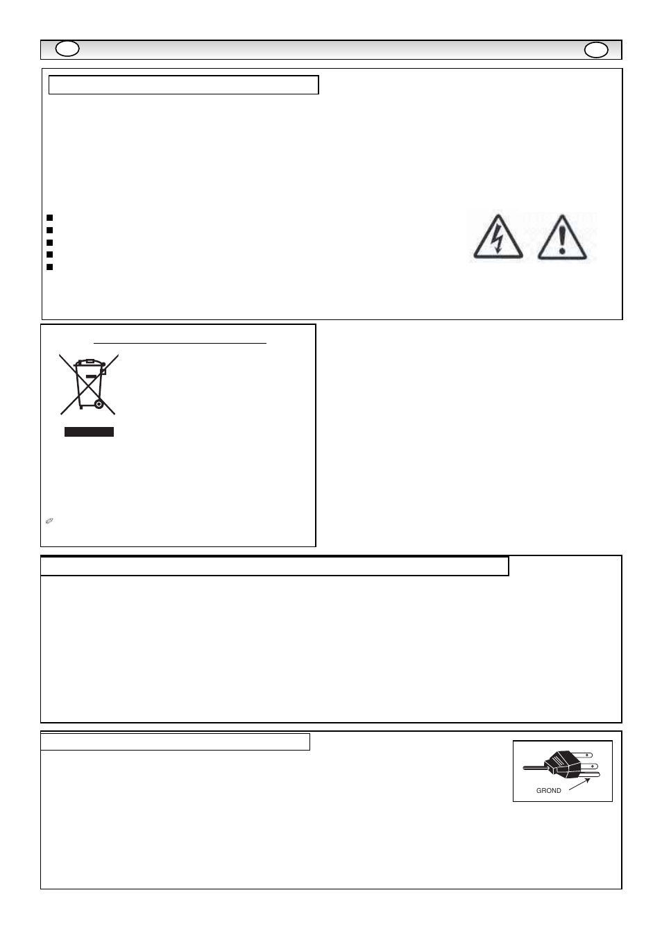 Onderhoud, Conformiteitsverklaring: noord-amerika en canada, Vereisten voor de wisselstroomkabel | Sanyo CE42LM5WPR User Manual | Page 34 / 68