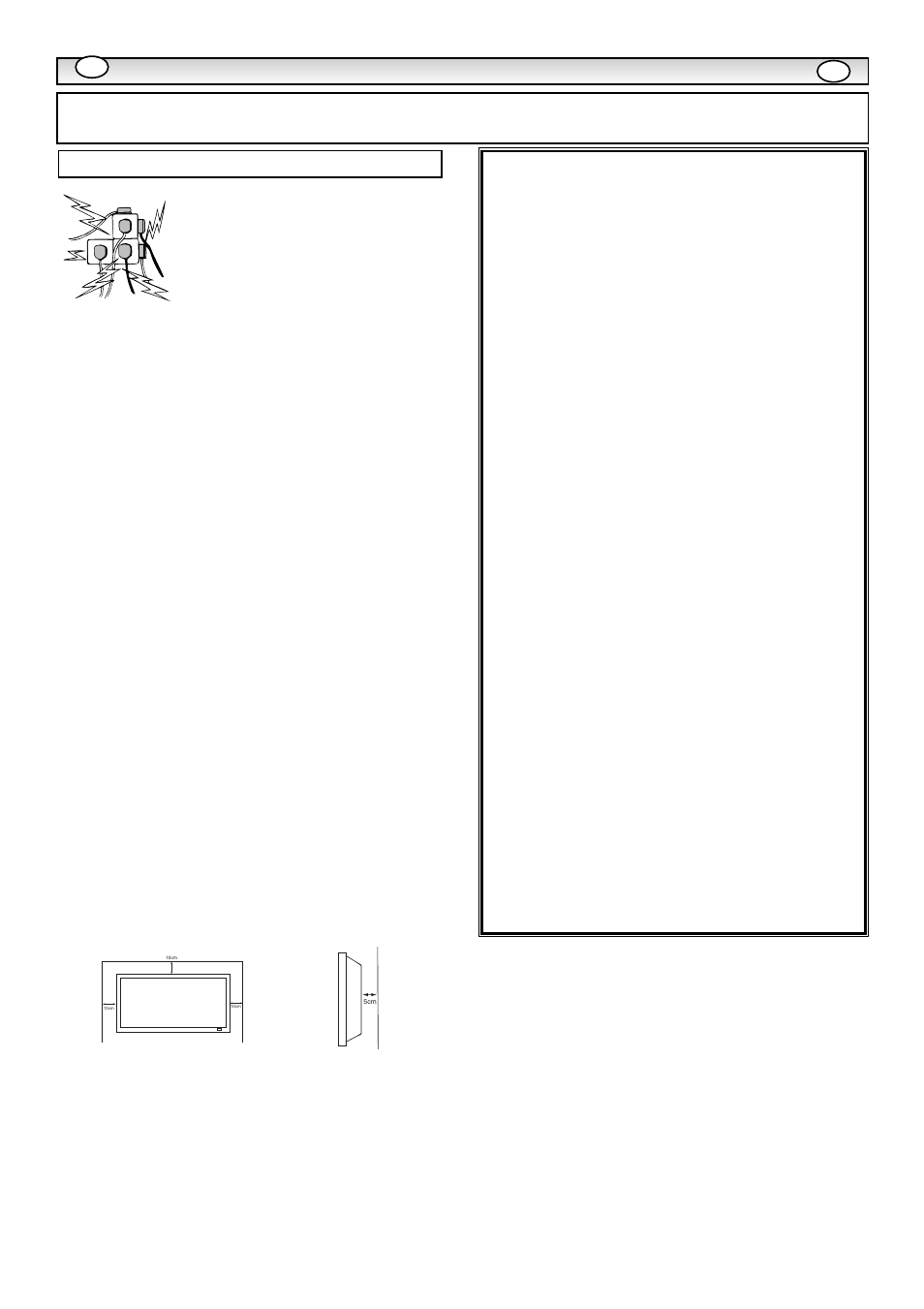 Consignes de sécurité, Installation/utilisation | Sanyo CE32LM5R User Manual | Page 13 / 68