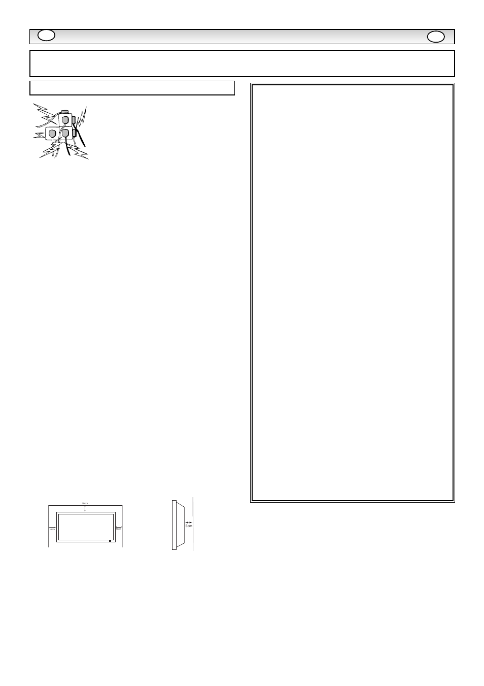 Safety, Safety precautions precautions, Installation and use | Important: (uk only) | Sanyo CE32LM5R User Manual | Page 2 / 68