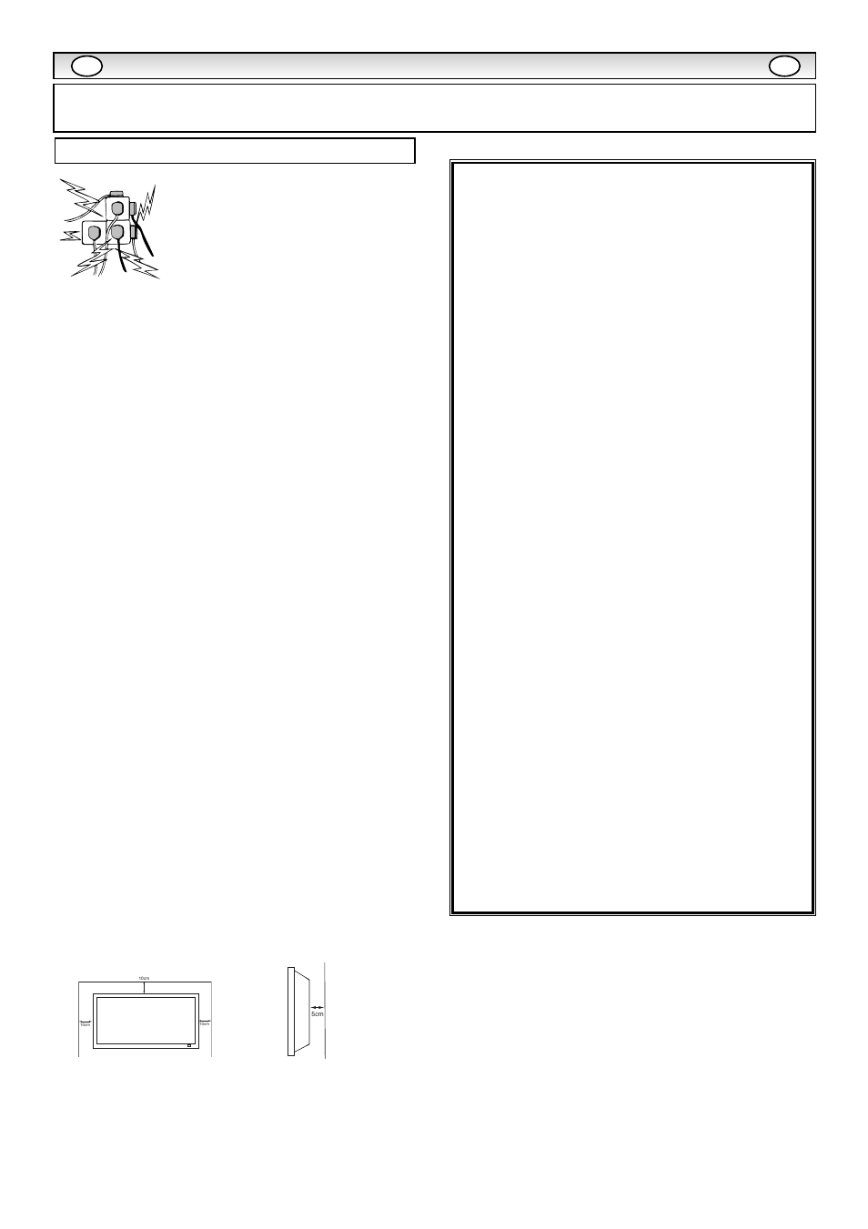 Precauzioni di sicurezza, Installazione / utilizzo | Sanyo CE32LM5R User Manual | Page 43 / 68