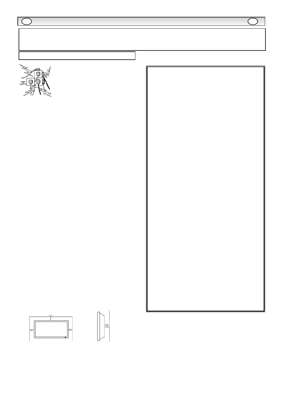 Precauciones de seguridad, Instalación / utilización | Sanyo CE32LM5R User Manual | Page 53 / 68