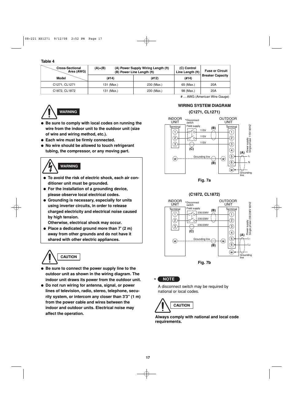 Sanyo DC INVERTER SPLIT SYSTEM AIR CONDITIONER C1271 User Manual | Page 105 / 131