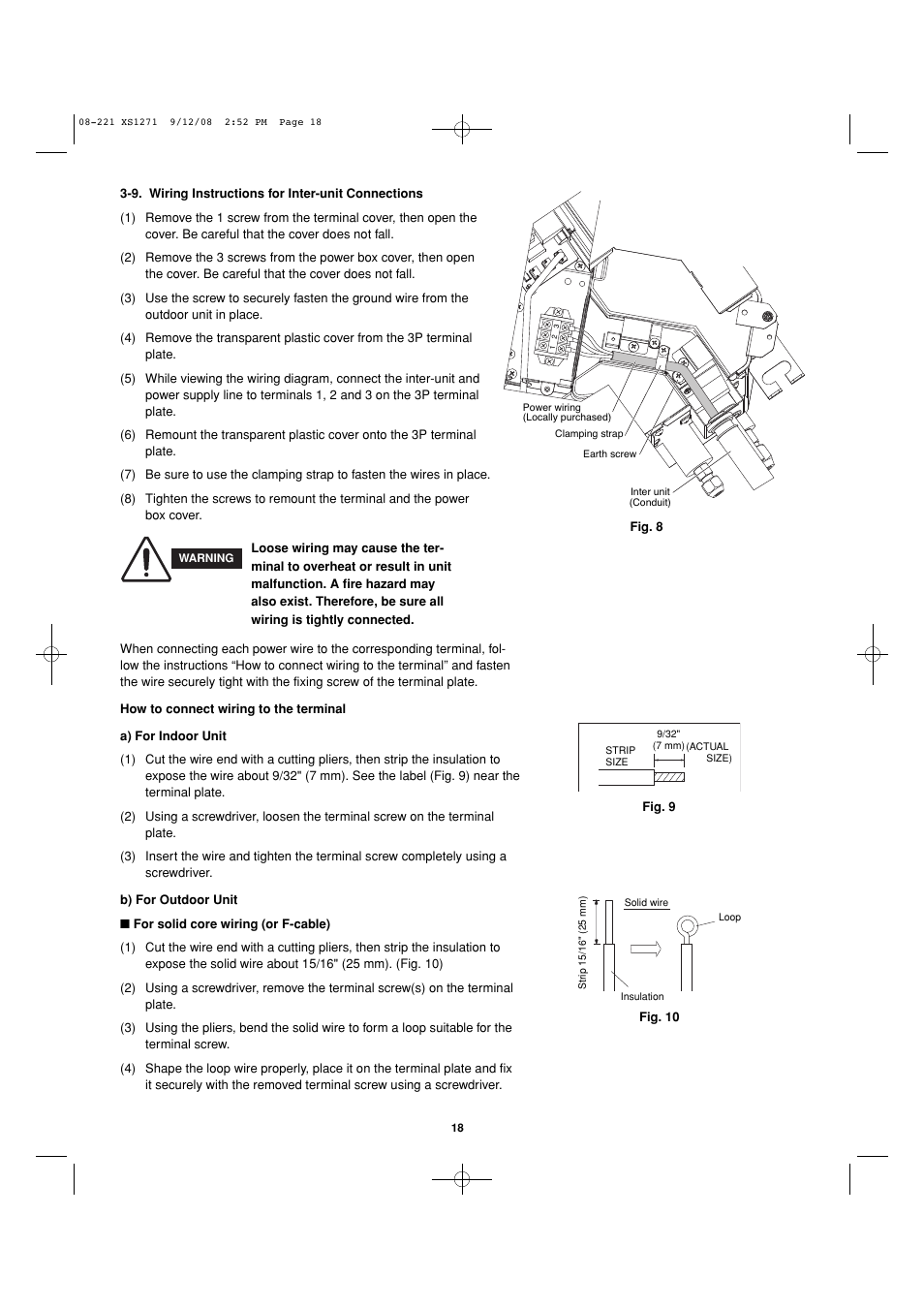 Sanyo DC INVERTER SPLIT SYSTEM AIR CONDITIONER C1271 User Manual | Page 106 / 131