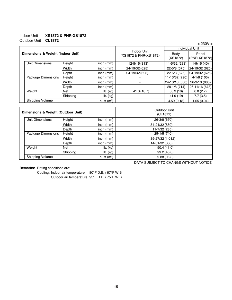 Sanyo DC INVERTER SPLIT SYSTEM AIR CONDITIONER C1271 User Manual | Page 15 / 131