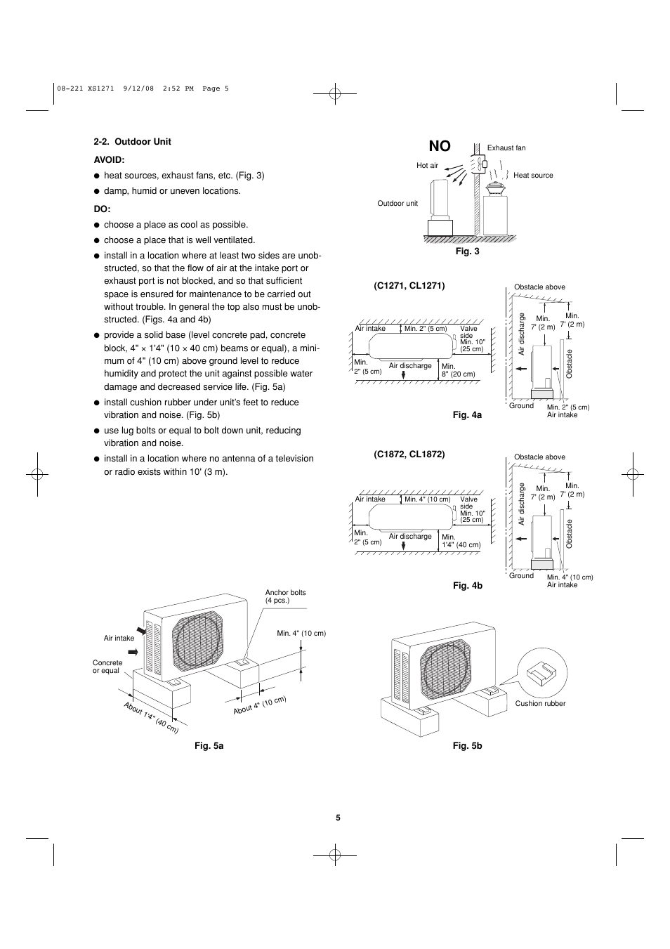 Sanyo DC INVERTER SPLIT SYSTEM AIR CONDITIONER C1271 User Manual | Page 93 / 131