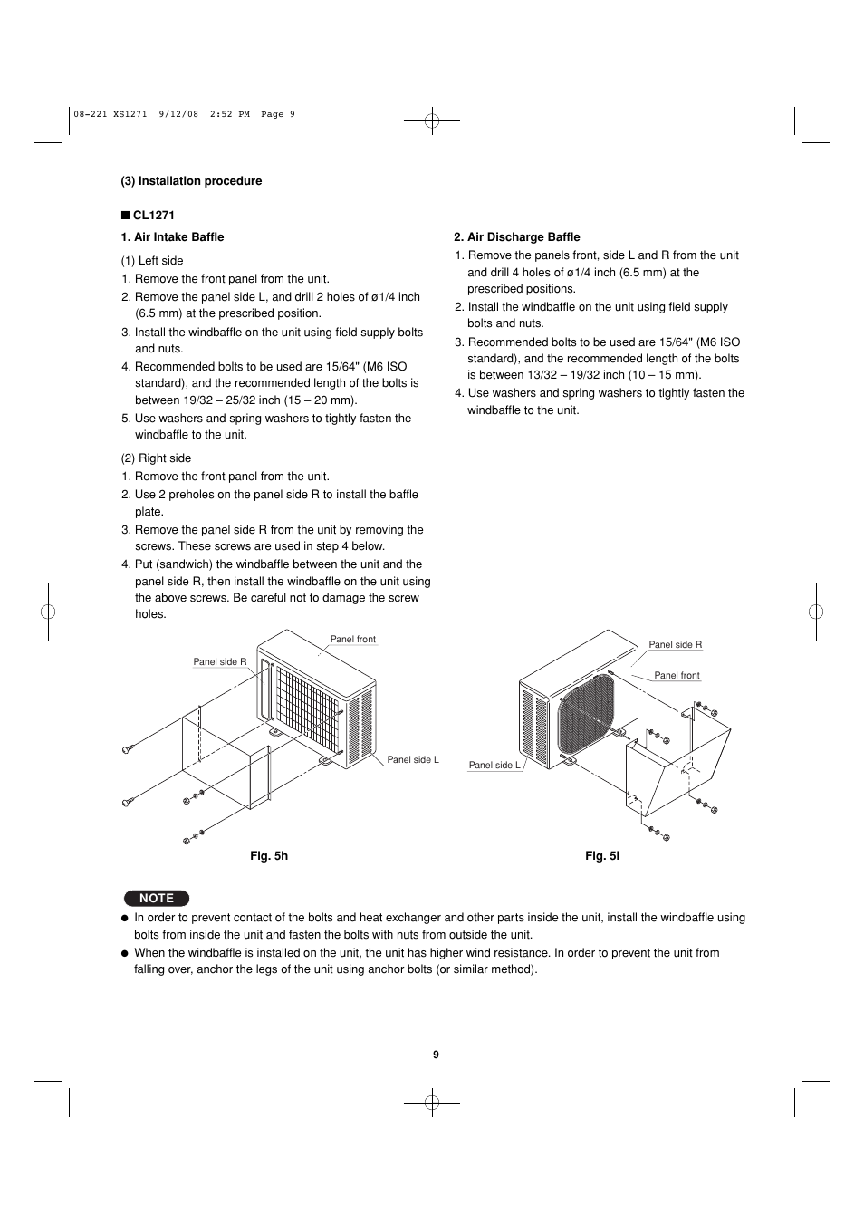 Sanyo DC INVERTER SPLIT SYSTEM AIR CONDITIONER C1271 User Manual | Page 97 / 131