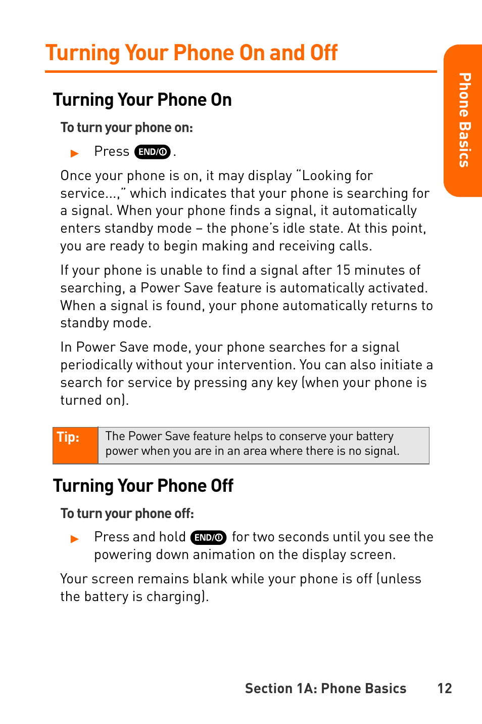 Turning your phone on and off, Turning your phone on, Turning your phone off | Sanyo Katana User Manual | Page 25 / 216