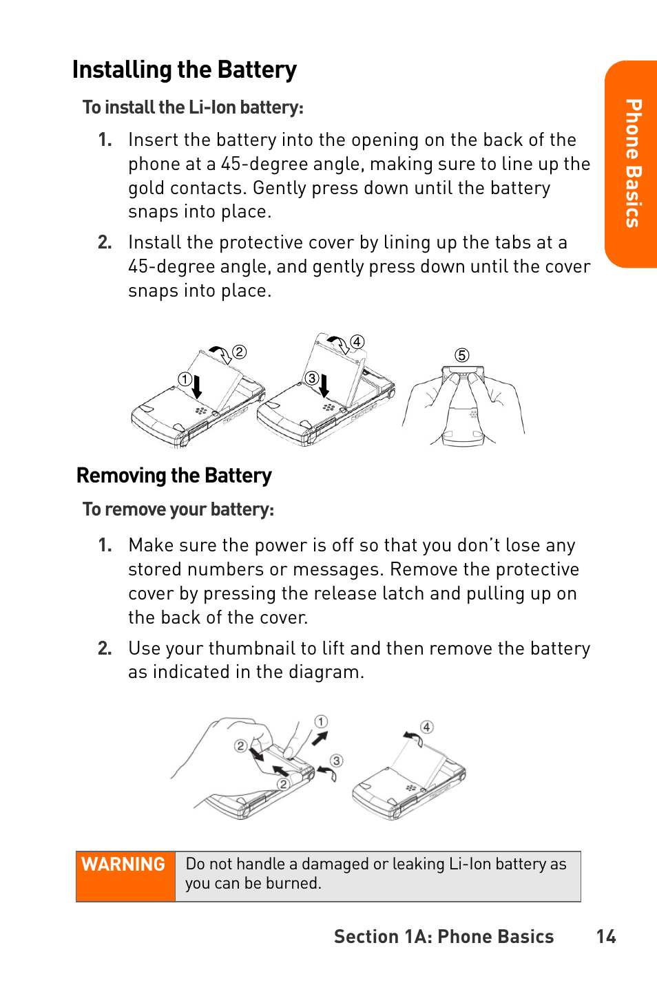 Installing the battery | Sanyo Katana User Manual | Page 27 / 216