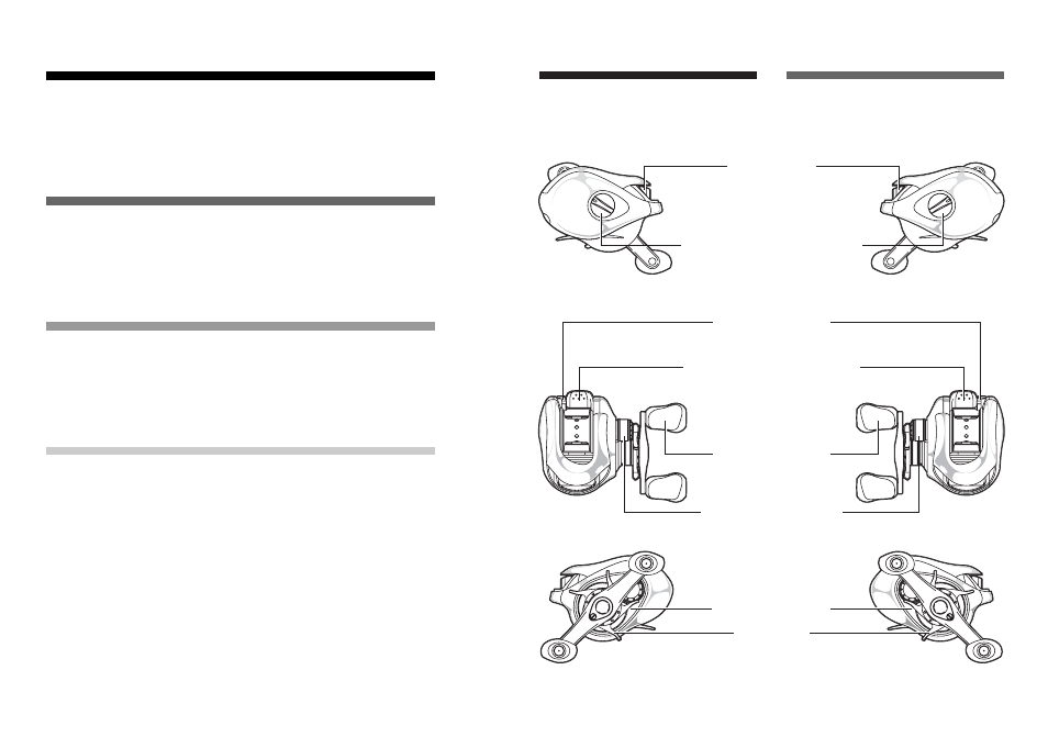 Félicitations, Felicidades, Parabéns | Control positions positions de contrôle | Shimano 201DC User Manual | Page 2 / 48