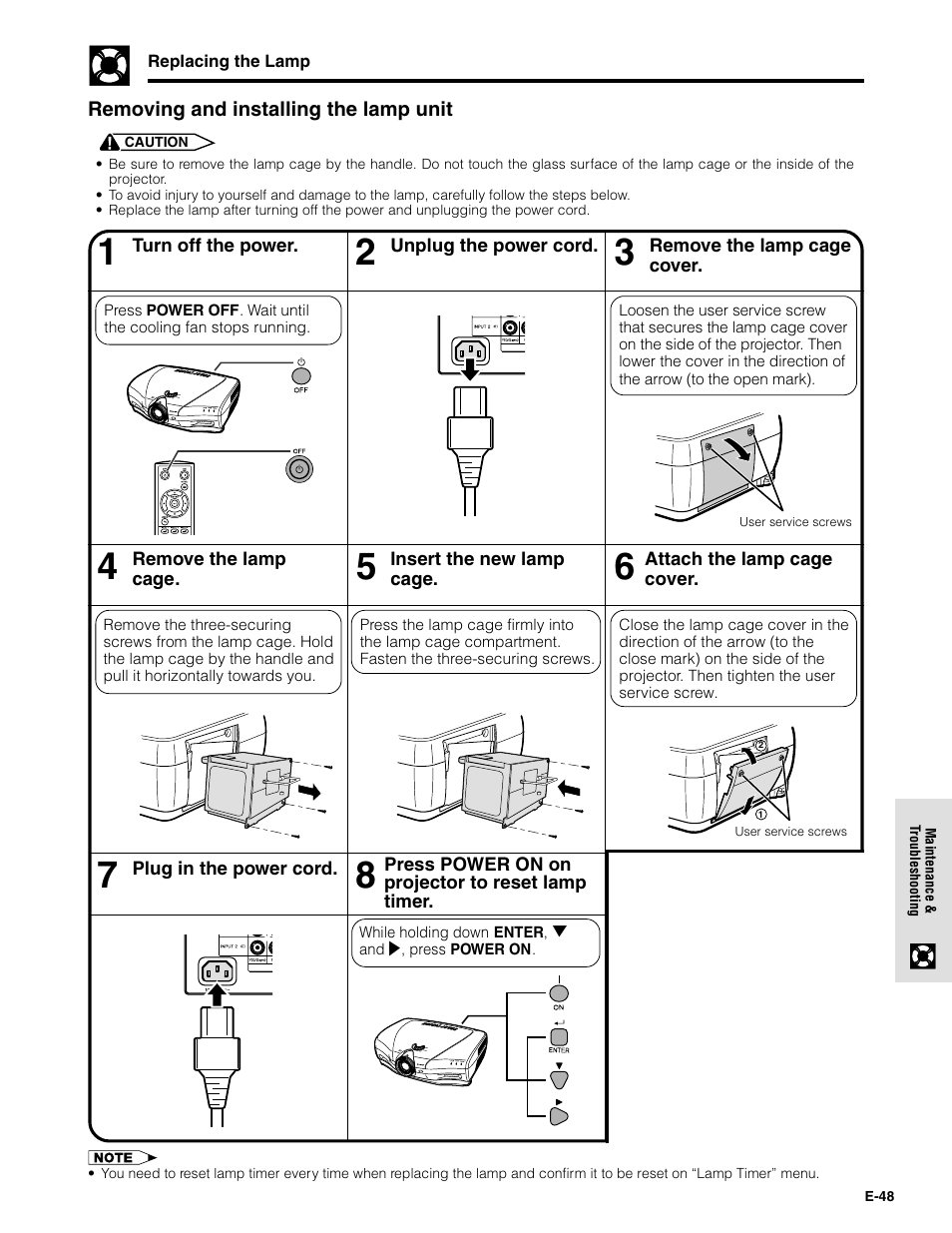 Sharpvision XV-Z9000U User Manual | Page 48 / 61