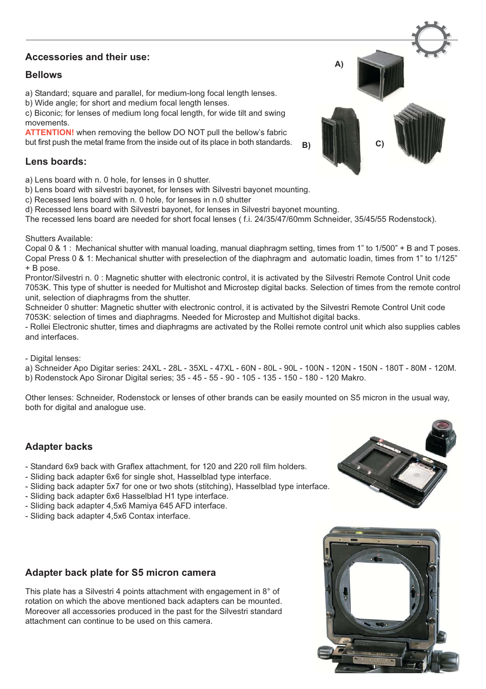 Silvestri S5 User Manual | Page 2 / 4