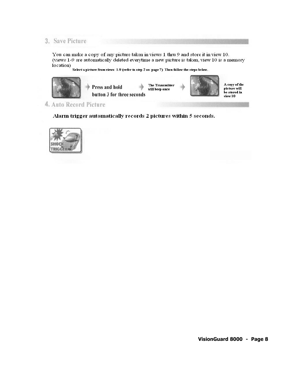 ScyTek Electronics VISIONGUARD 8000 User Manual | Page 12 / 36