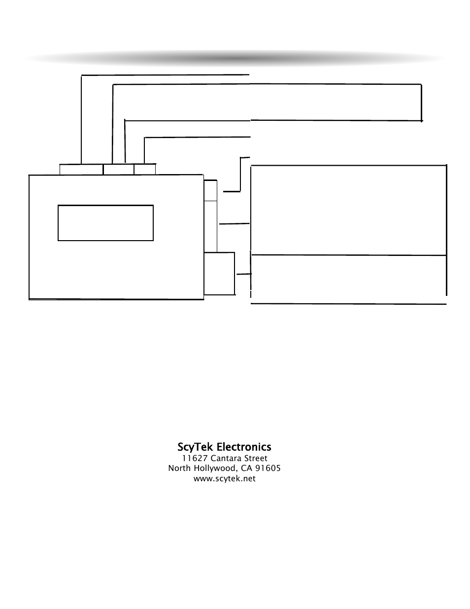 Wiring diagram, Control unit g25/g20, Scytek electronics | ScyTek Electronics G20 User Manual | Page 12 / 12