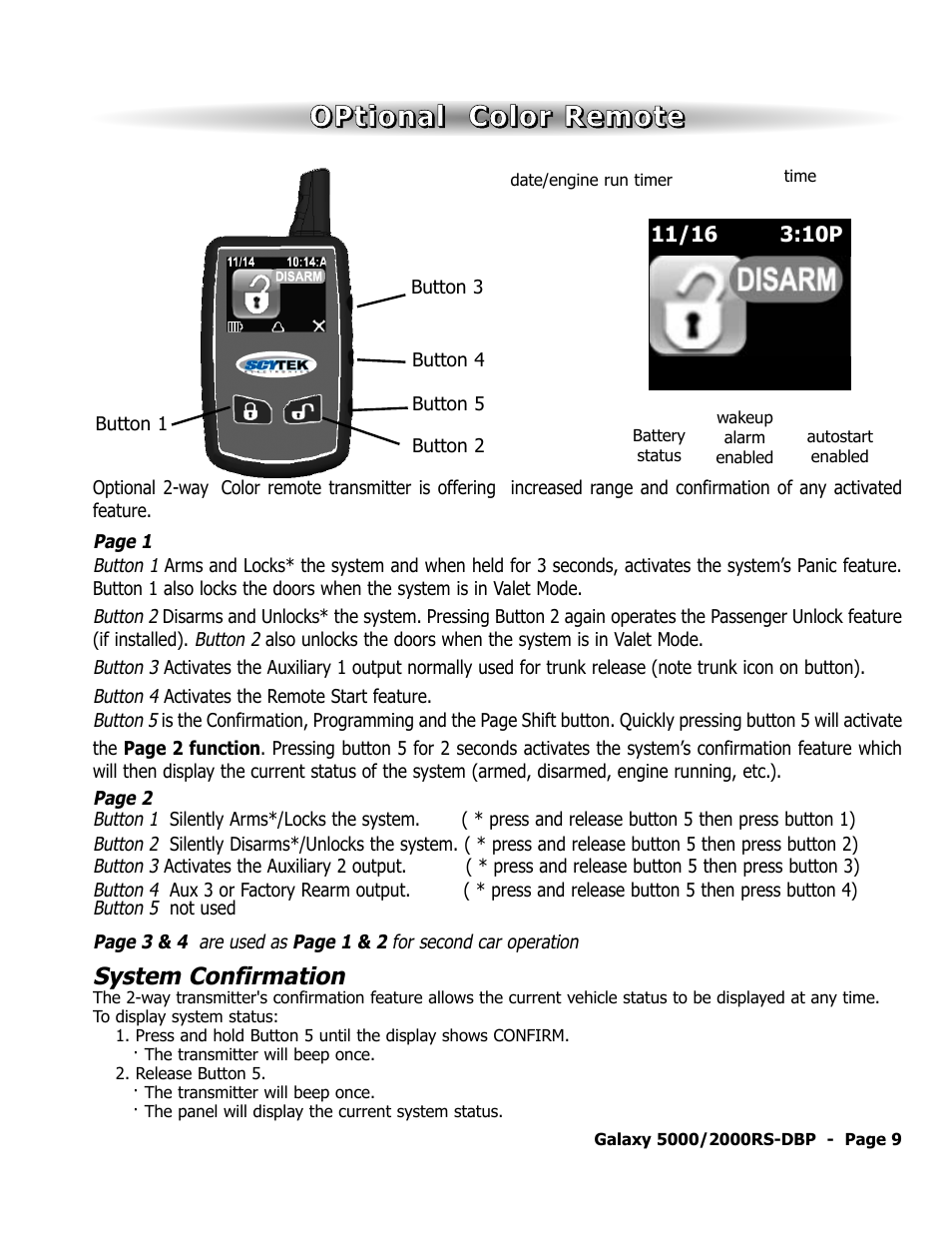 ScyTek Electronics 5000RS User Manual | Page 13 / 48