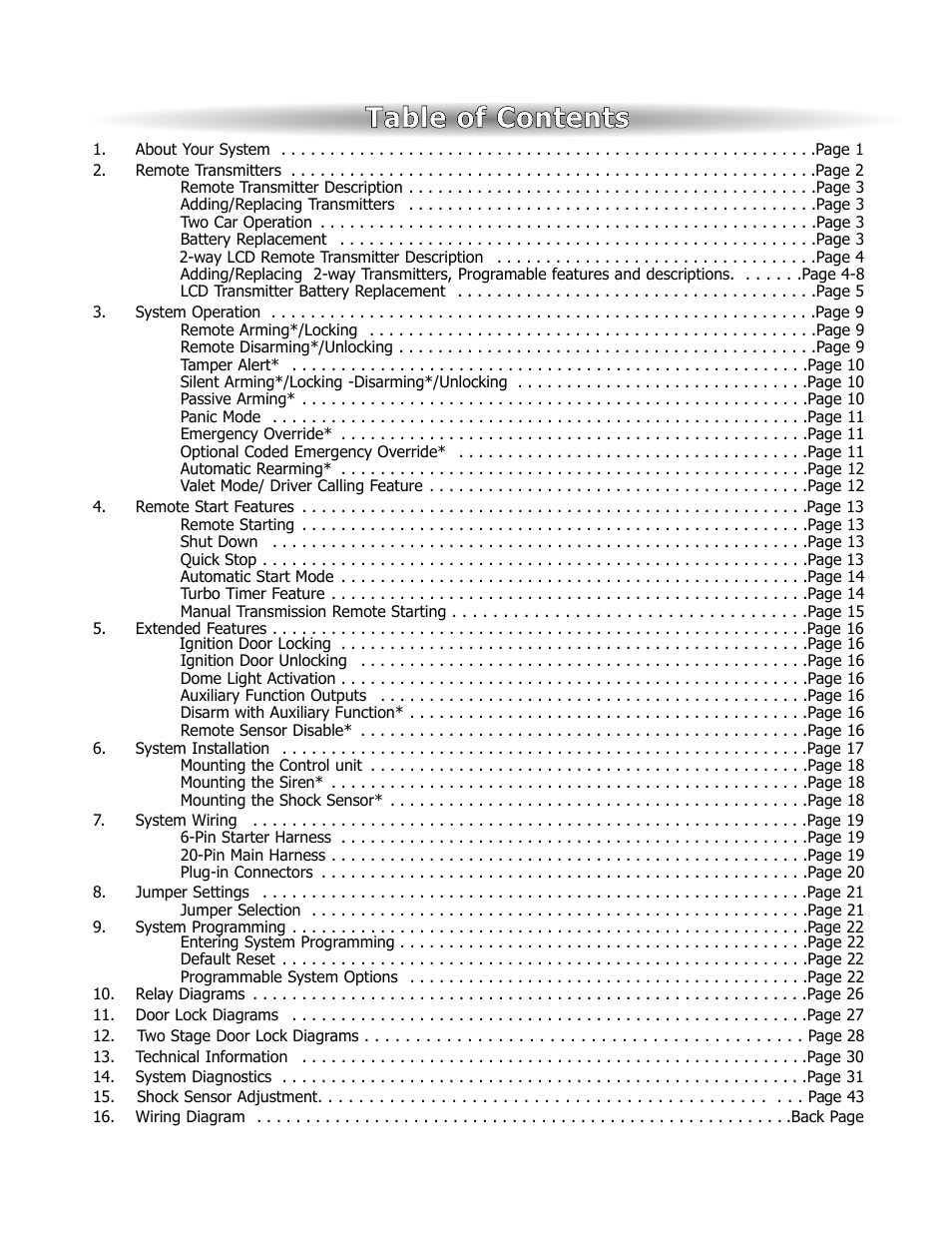 ScyTek Electronics 5000RS User Manual | Page 3 / 48