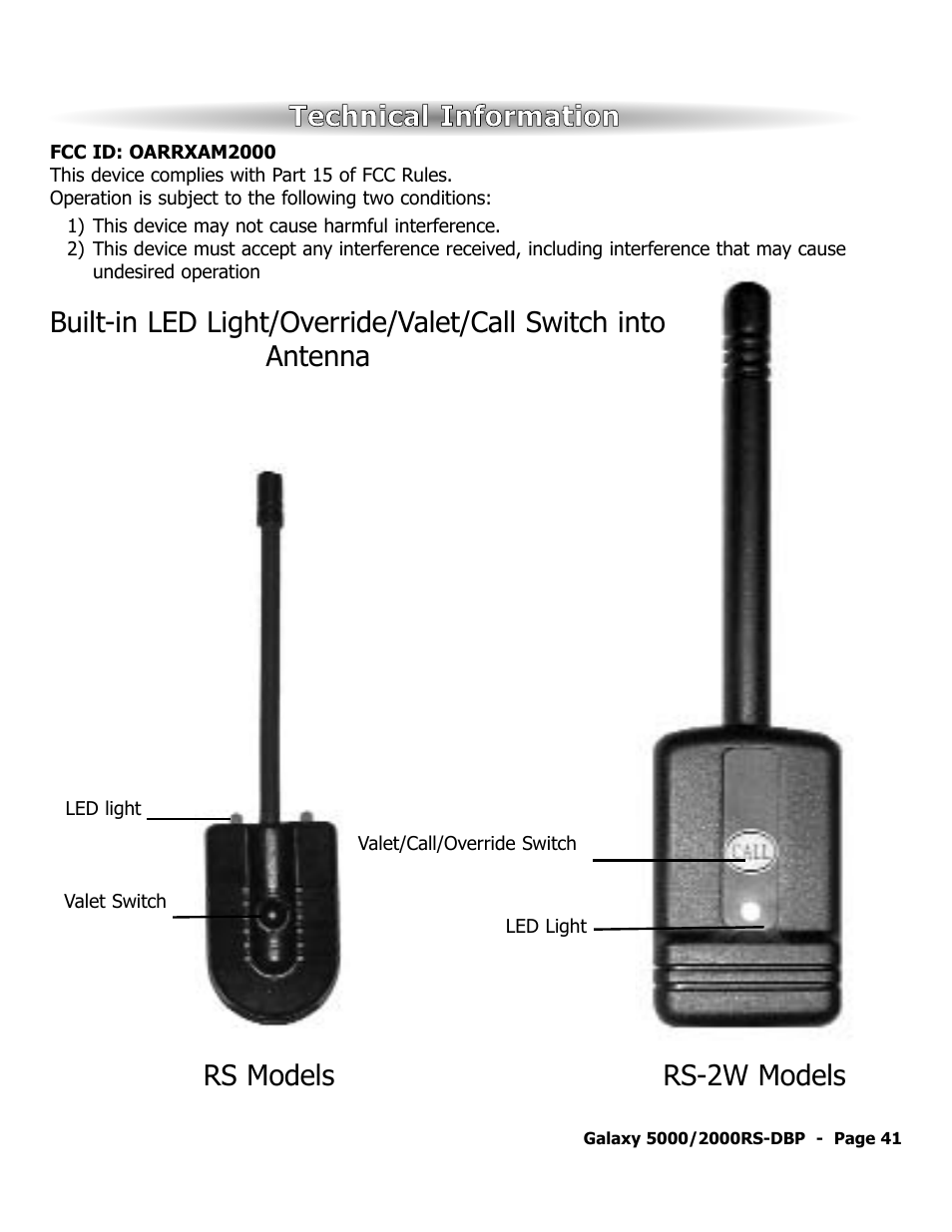 ScyTek Electronics 5000RS User Manual | Page 45 / 48