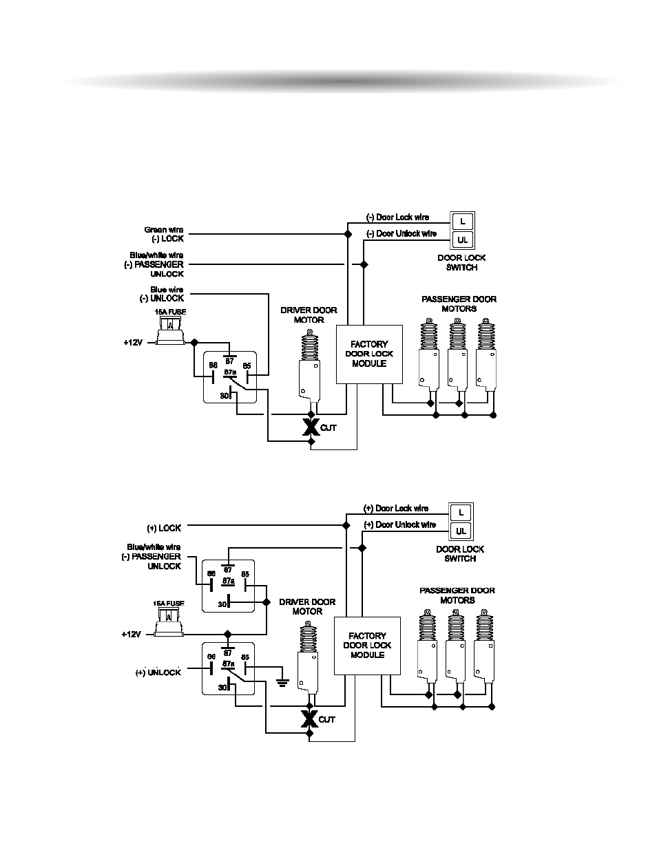 Two stage door lock diagrams | ScyTek Electronics PRECISION 5500 User Manual | Page 34 / 40