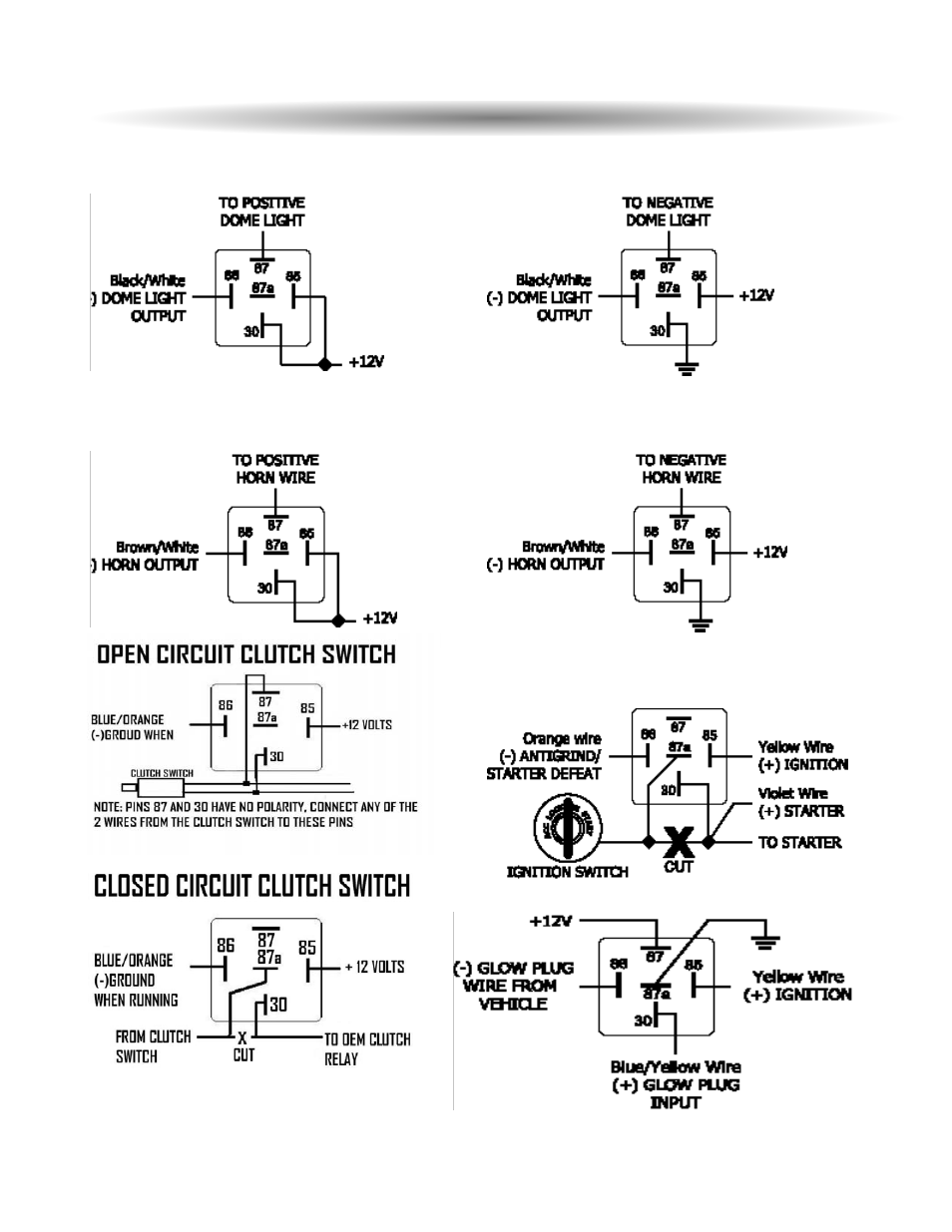 Relay diagrams | ScyTek Electronics PRECISION PRO 5500 User Manual | Page 46 / 52