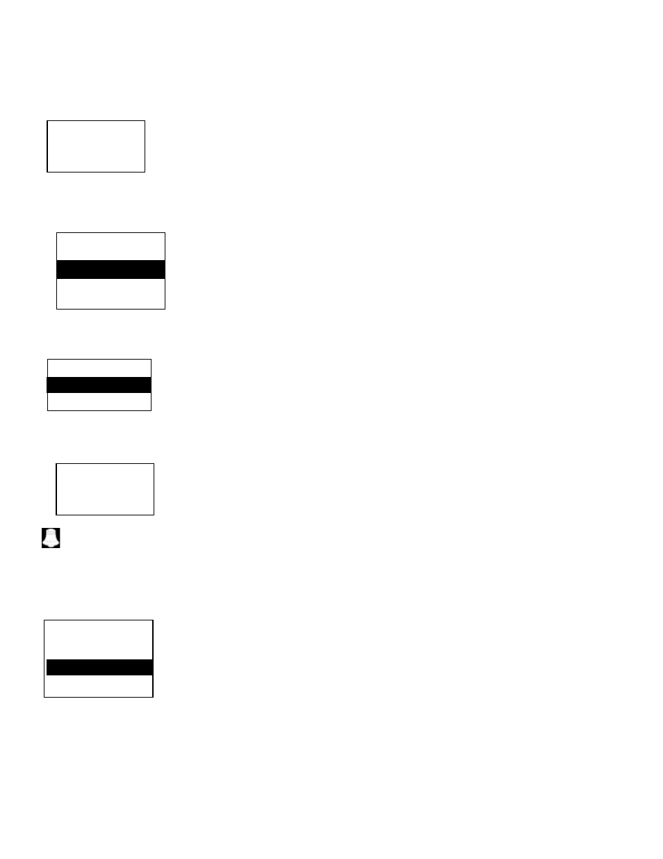 Setting alarm clock, Selecting sound/vibration | ScyTek Electronics GALAXY 5100RS User Manual | Page 8 / 48