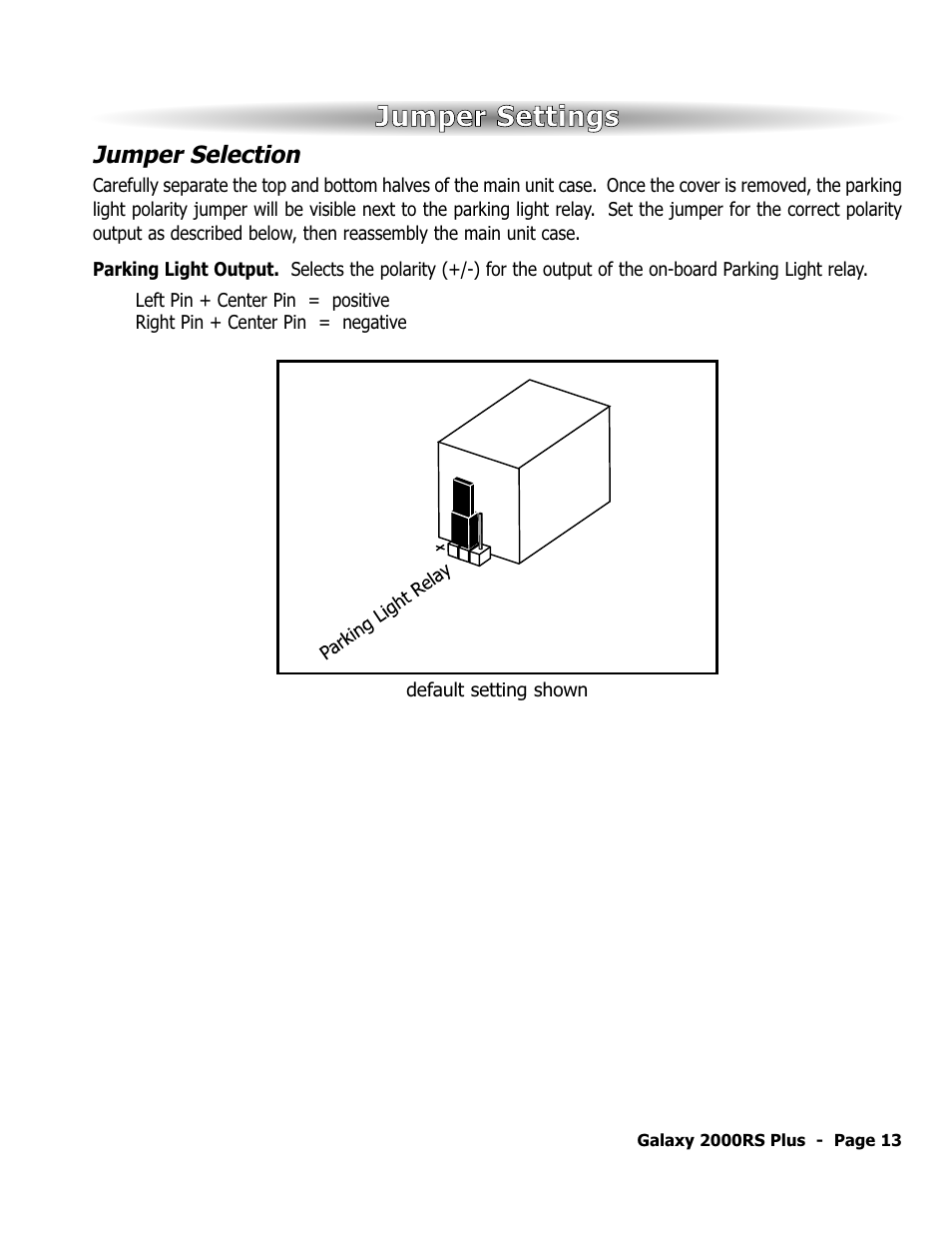 ScyTek Electronics Galaxy 2000RS Plus User Manual | Page 17 / 28