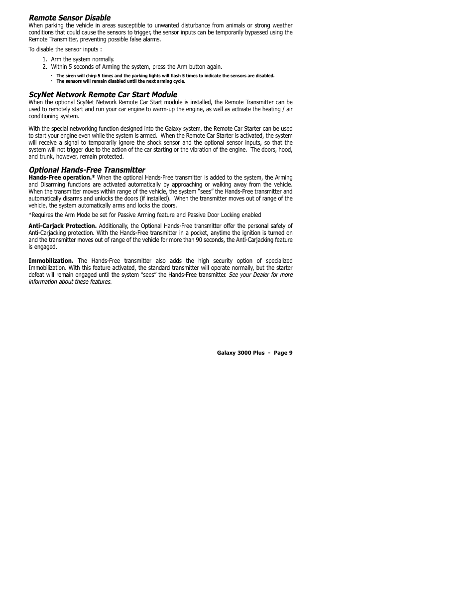 ScyTek Electronics 3000Plus Series User Manual | Page 13 / 28