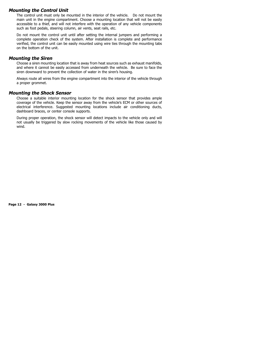 ScyTek Electronics 3000Plus Series User Manual | Page 16 / 28