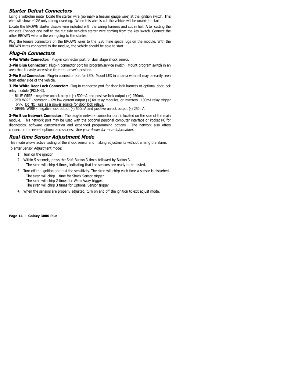 ScyTek Electronics 3000Plus Series User Manual | Page 18 / 28