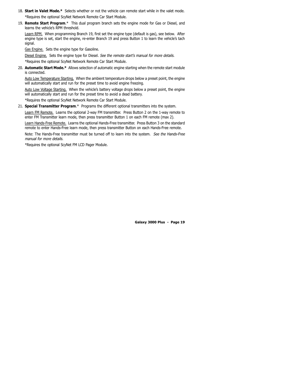 ScyTek Electronics 3000Plus Series User Manual | Page 23 / 28