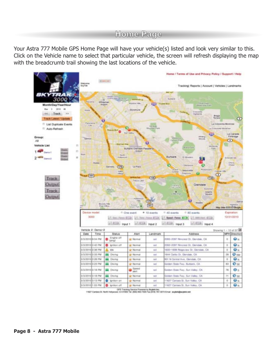 ScyTek Electronics ASTRA 777 Mobile User Manual | Page 11 / 43