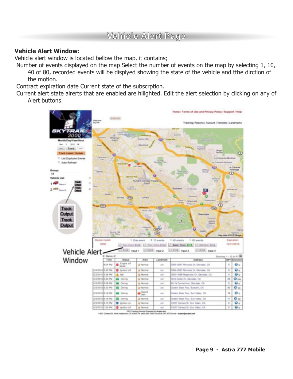 ScyTek Electronics ASTRA 777 Mobile User Manual | Page 12 / 43