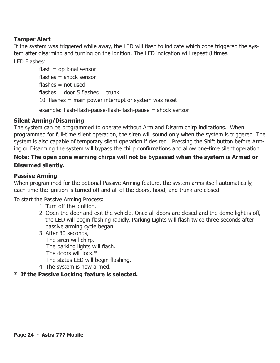 ScyTek Electronics ASTRA 777 Mobile User Manual | Page 27 / 43