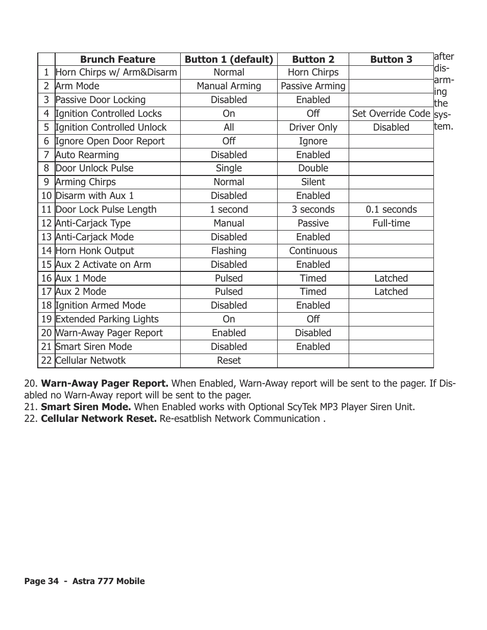 ScyTek Electronics ASTRA 777 Mobile User Manual | Page 37 / 43