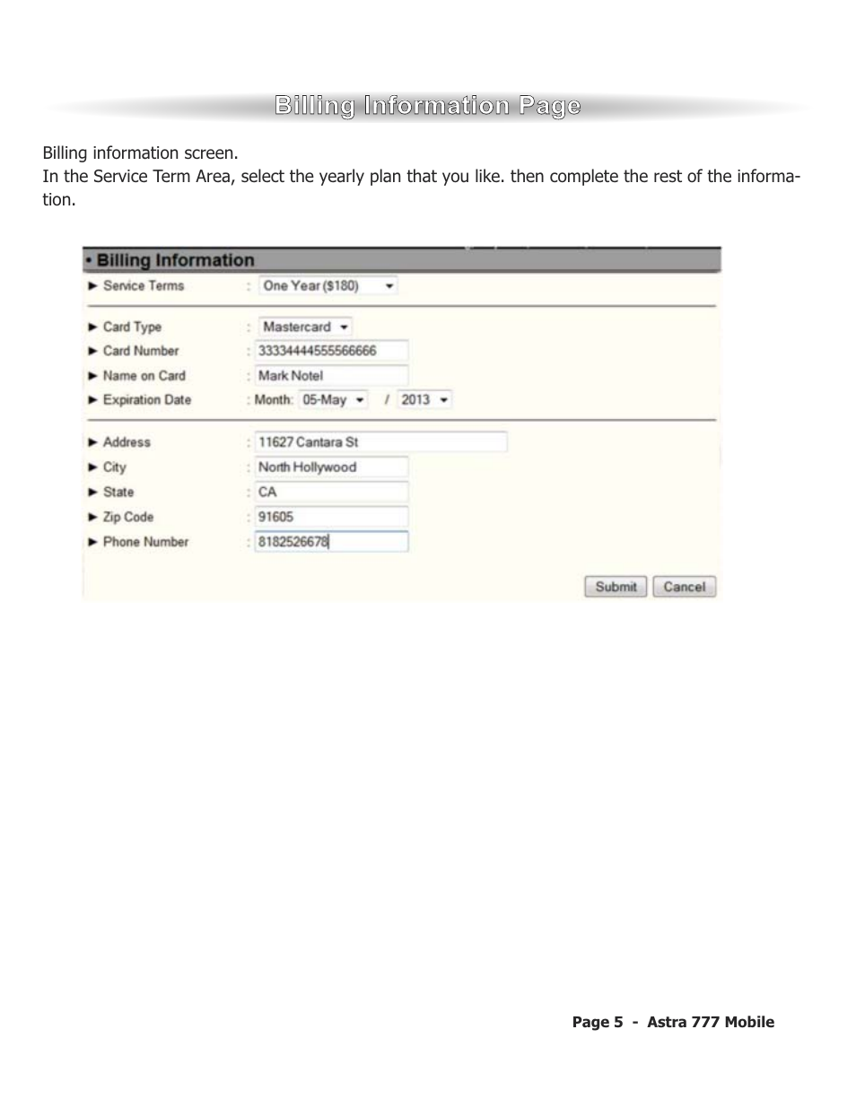 ScyTek Electronics ASTRA 777 Mobile User Manual | Page 8 / 43