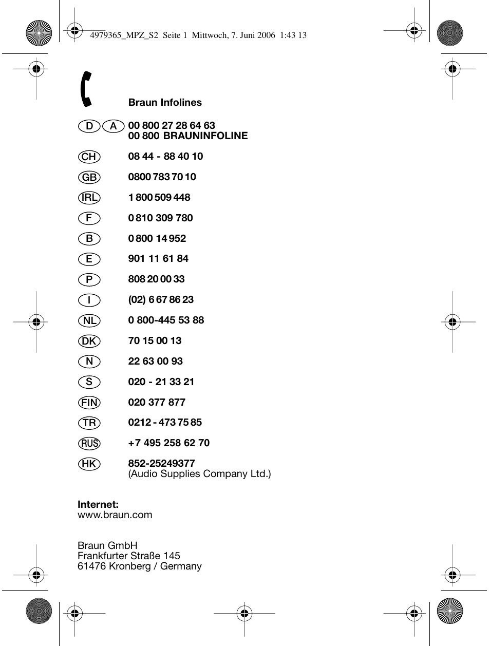 Braun MPZ 22 User Manual | Page 2 / 27