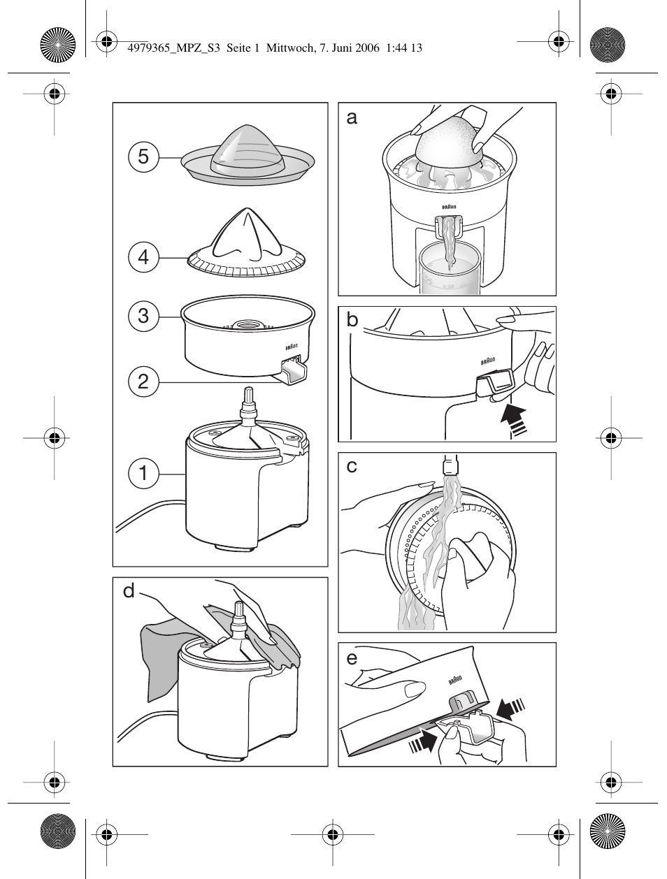 Braun MPZ 22 User Manual | Page 3 / 27