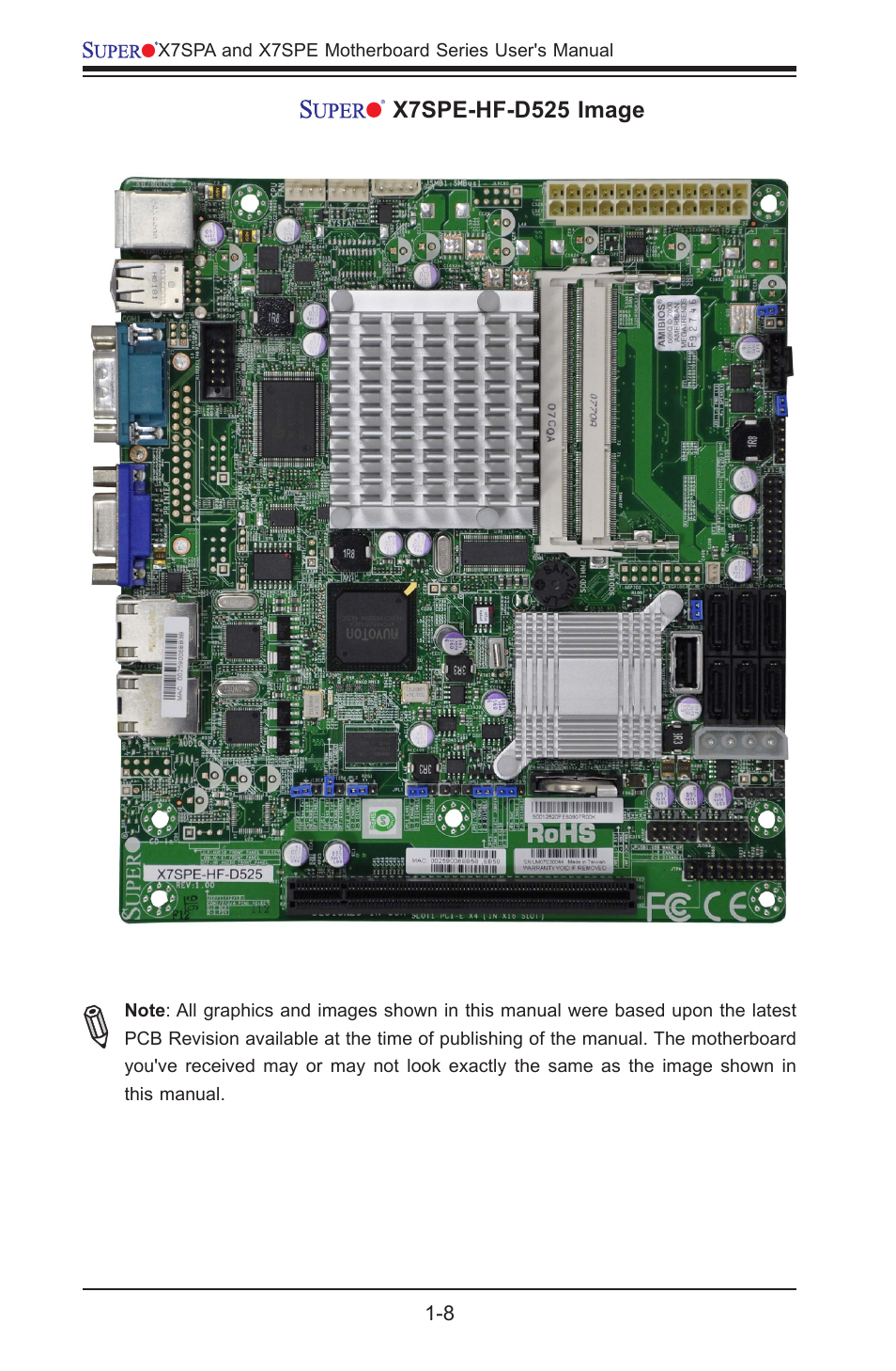SUPER MICRO Computer SUPER X7SPE-HF-D525 User Manual | Page 20 / 107