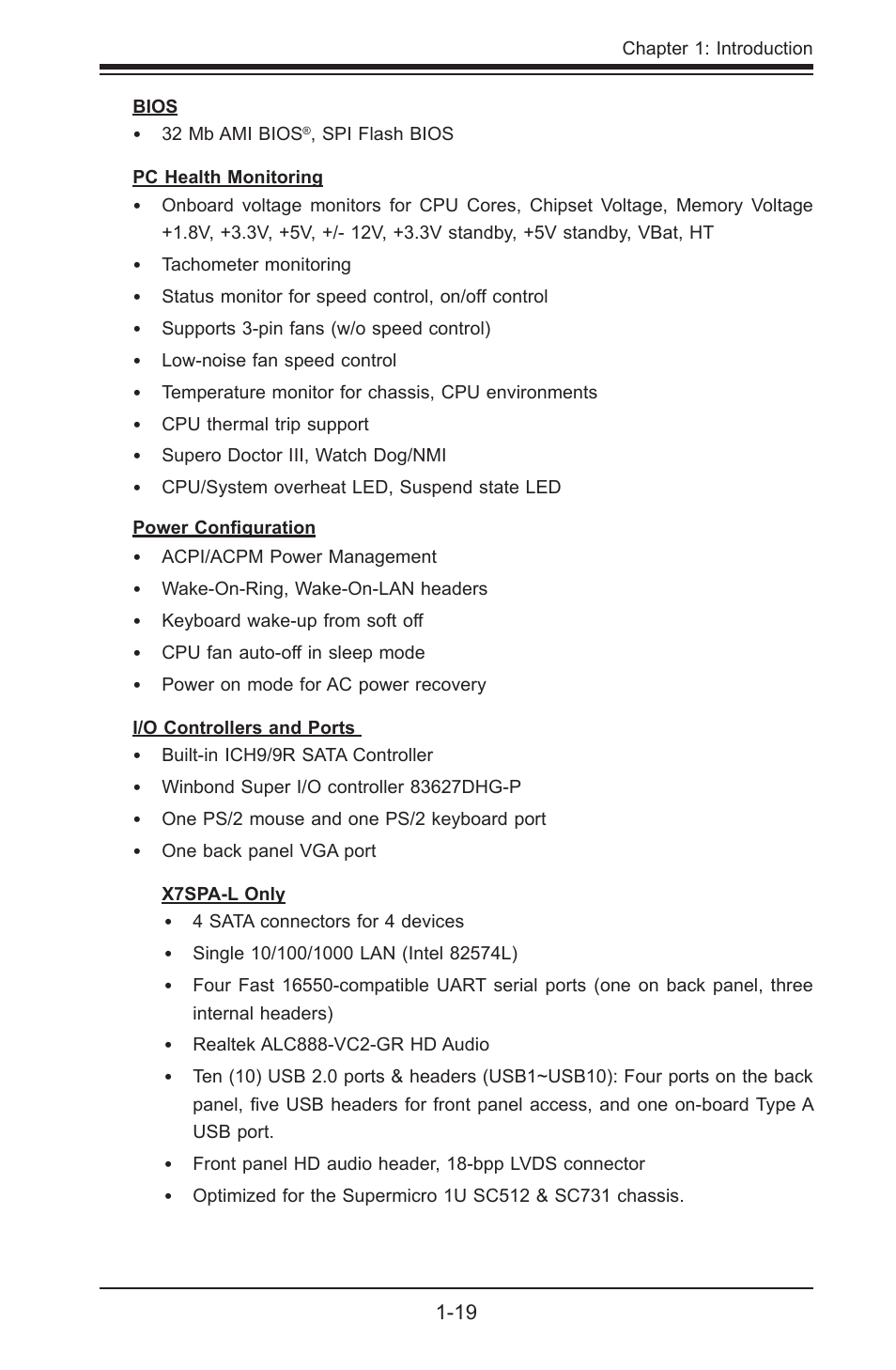 SUPER MICRO Computer SUPER X7SPE-HF-D525 User Manual | Page 31 / 107