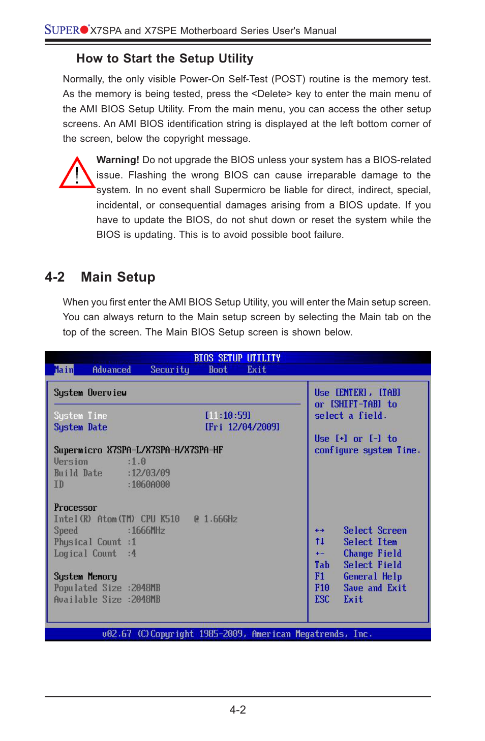 2 main setup | SUPER MICRO Computer SUPER X7SPE-HF-D525 User Manual | Page 78 / 107