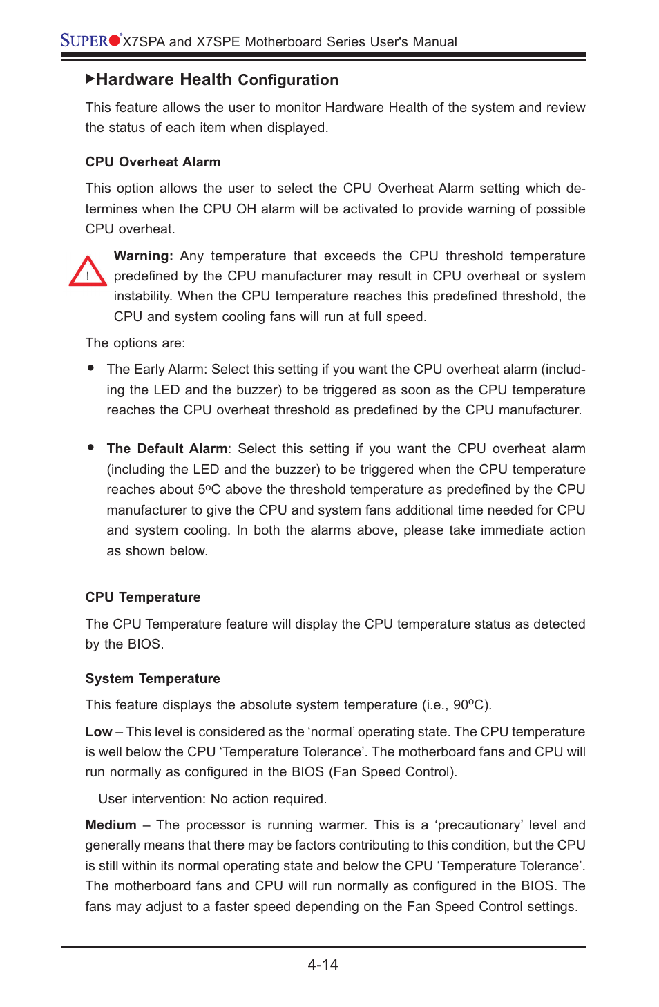 Hardware health | SUPER MICRO Computer SUPER X7SPE-HF-D525 User Manual | Page 90 / 107