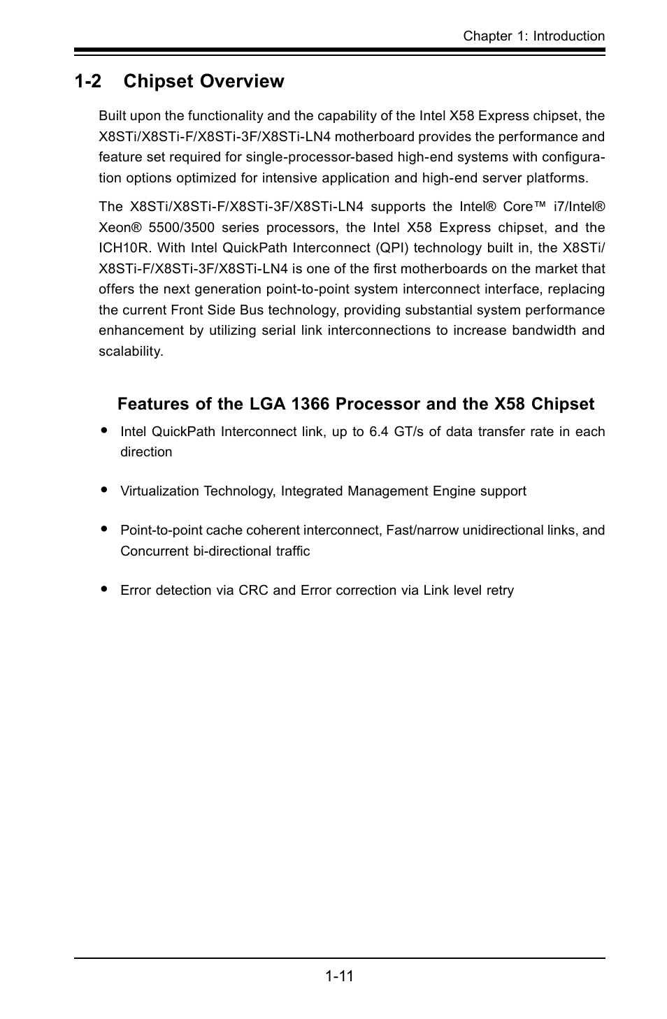 SUPER MICRO Computer X8STI-F User Manual | Page 19 / 109