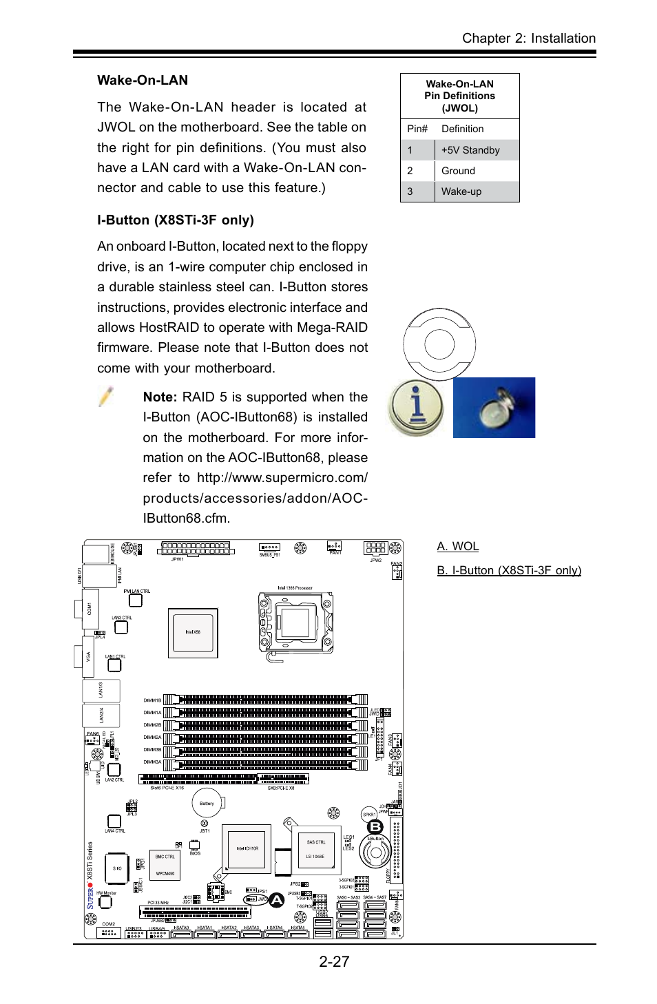 Chapter 2: installation | SUPER MICRO Computer X8STI-F User Manual | Page 51 / 109