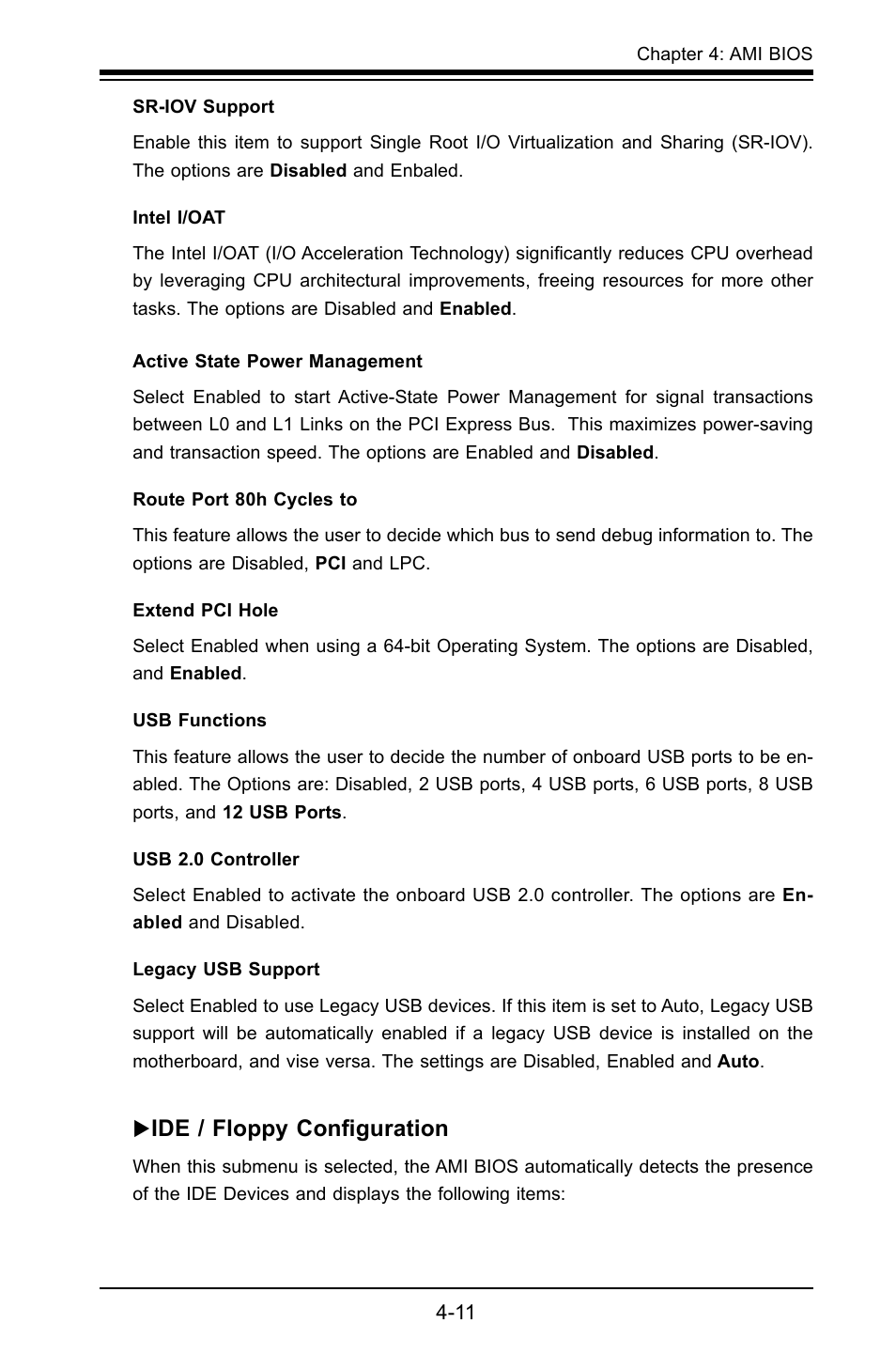 Ide / floppy configuration | SUPER MICRO Computer X8STI-F User Manual | Page 81 / 109